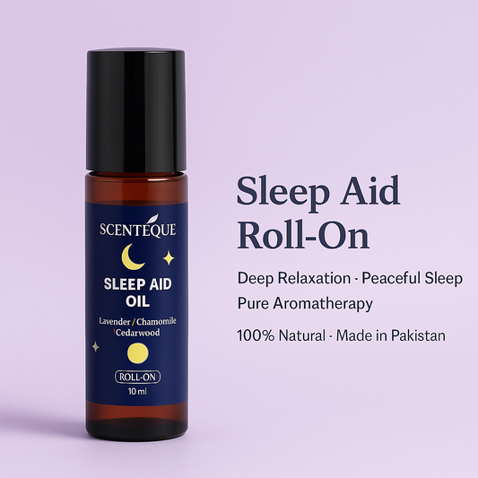 Scenteque Sleep Aid Roll-On – Deep Relaxation & Peaceful Sleep Aromatherapy