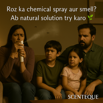 Mosquito Guard Natural Protection Kit – Roll-On, Diffuser Oil & FREE Diffuser