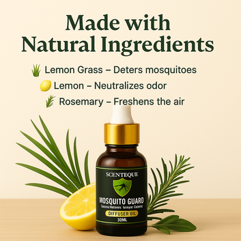 Mosquito Guard – Natural Mosquito Repellent Diffuser Oil