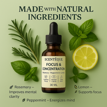 Focus & Concentration Blend – Boost Clarity & Sharpen the Mind Naturally